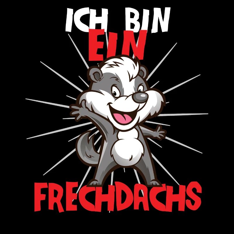 Ich bin ein Frechdachs cooles Outfit Geschenk Kind
