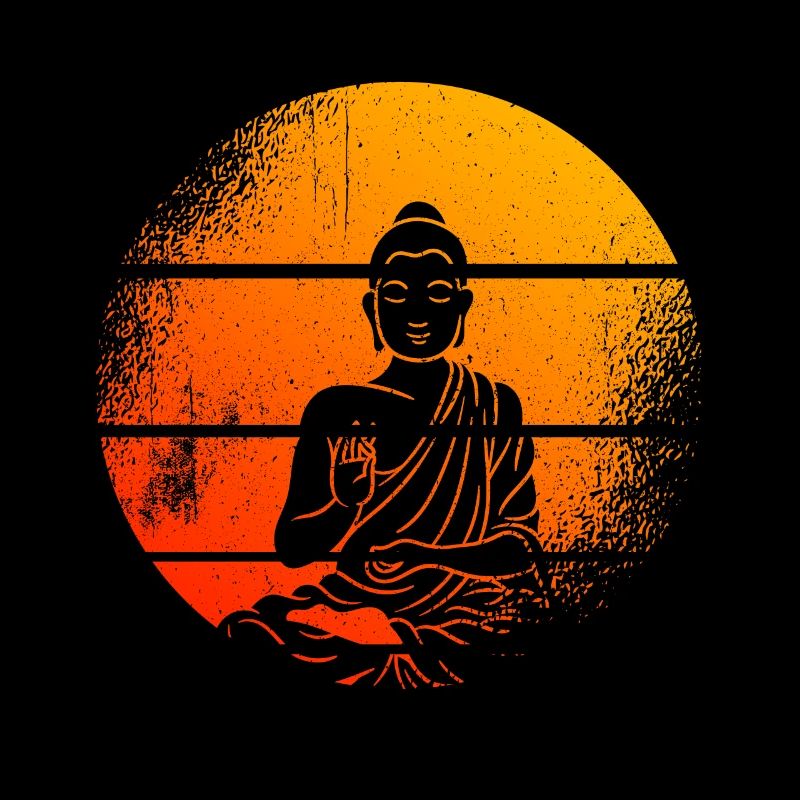 Meditierender Buddha-Statue Buddha