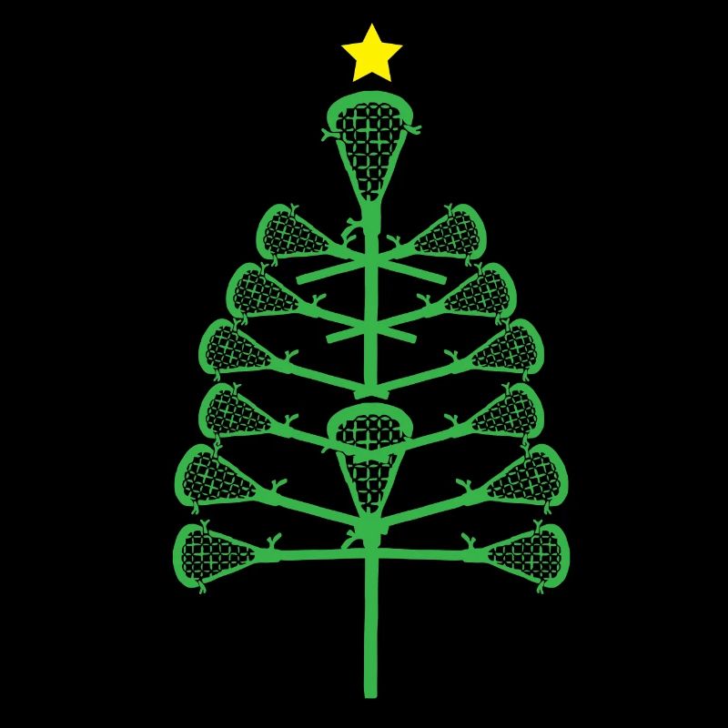Lacrosse Weihnachtsbaum - Lacrosse Player