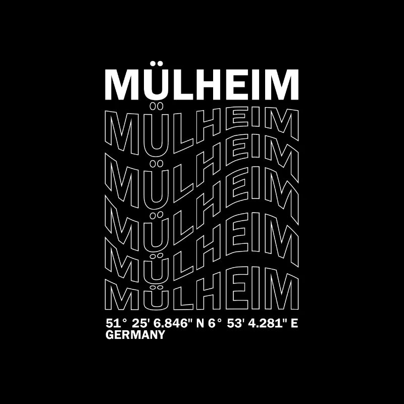Coordonnées de Mülheim an der Ruhr