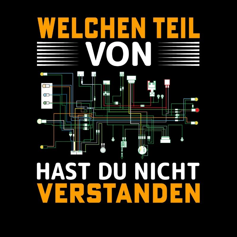 Schaltplan Elektriker Geschenk