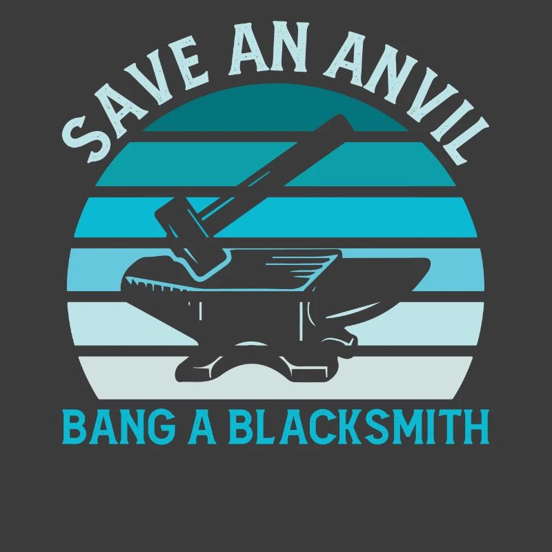Save an anvil bang a blacksmith