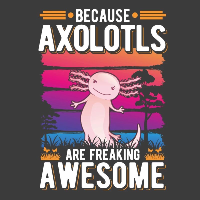 Parce que les Axolotls sont effrayants et impressionnants
