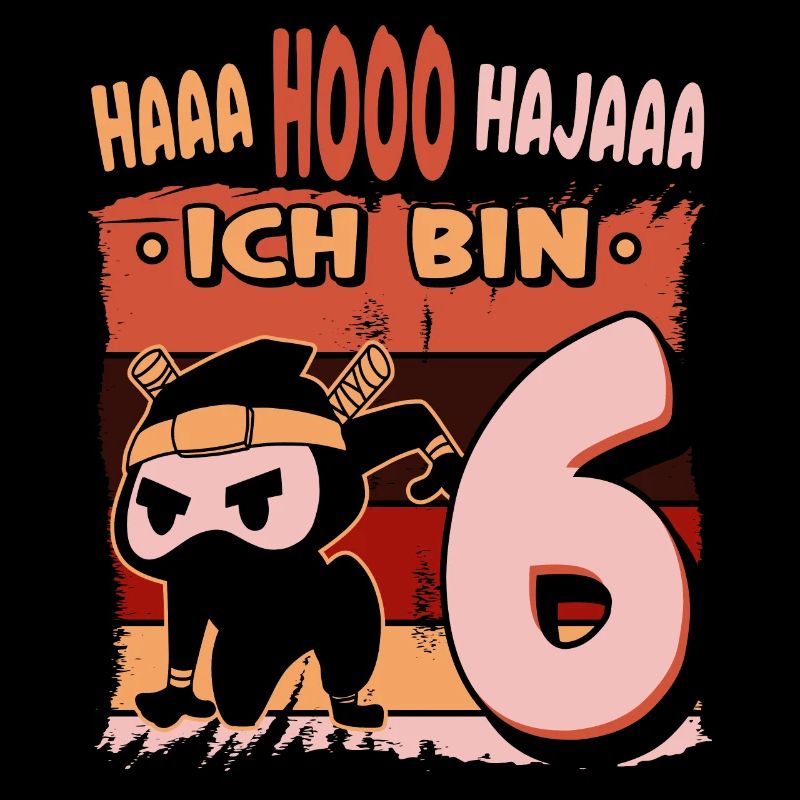 Sechster Geburtstag Junge 6 Jahre Alt