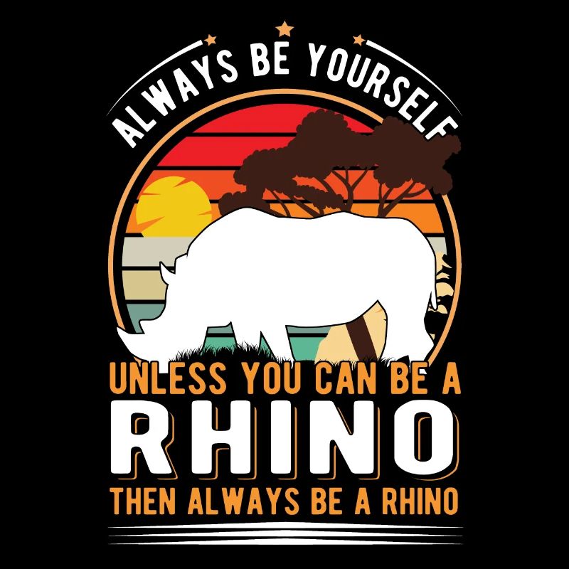 Nashorn Geschenk Rhino