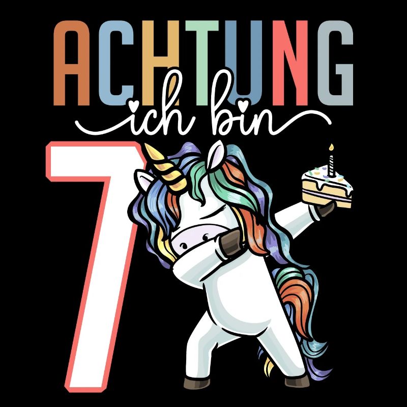 Siebter Geburtstag Mädchen 7 Jahre