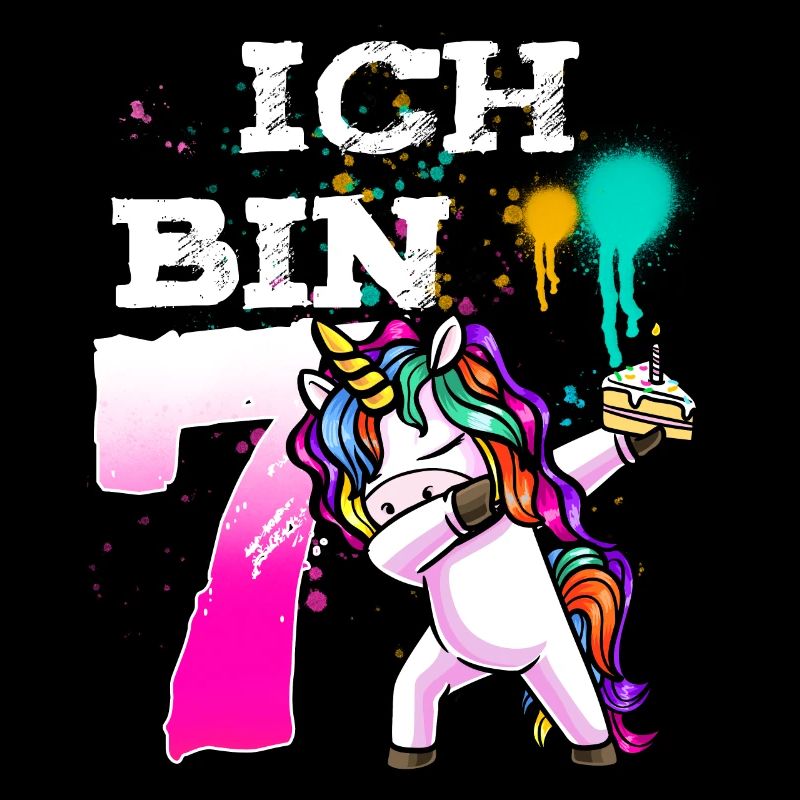 Siebter Geburtstag Mädchen 7 Jahre