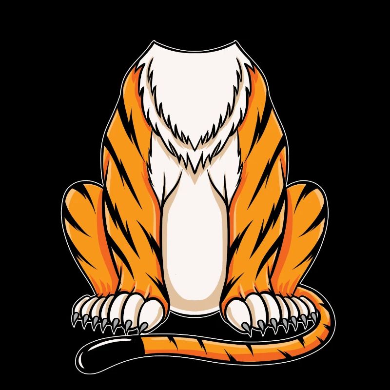 Headless Tiger Costume Halloween