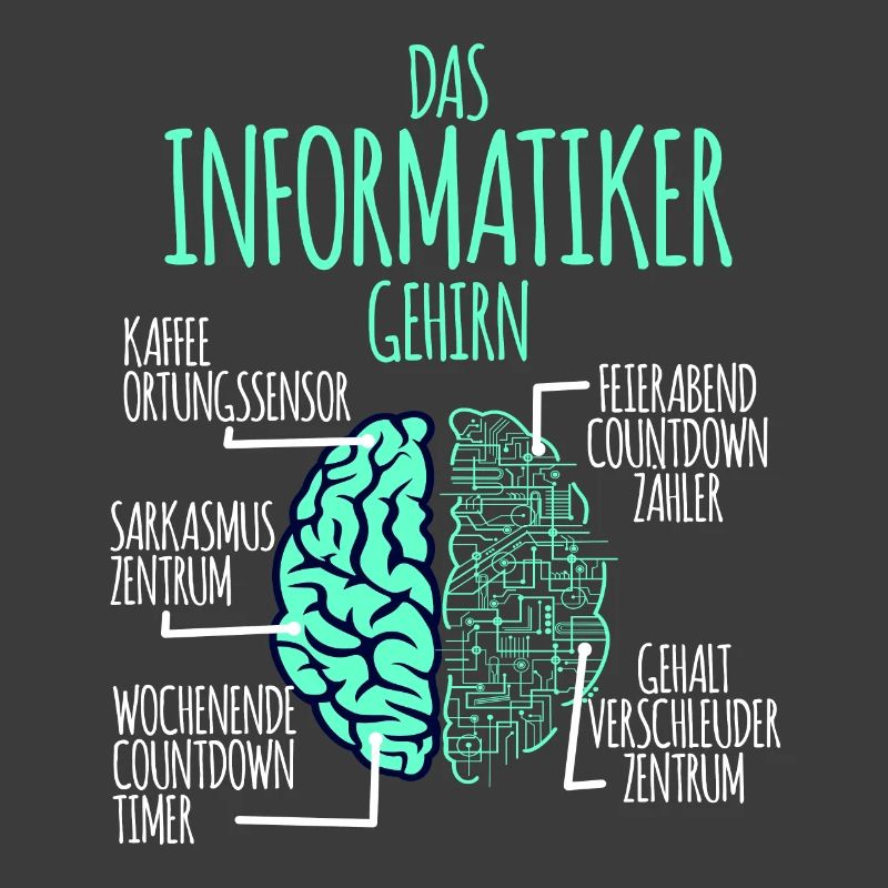 Informatiker Informatik Programmierer Nerd Geek