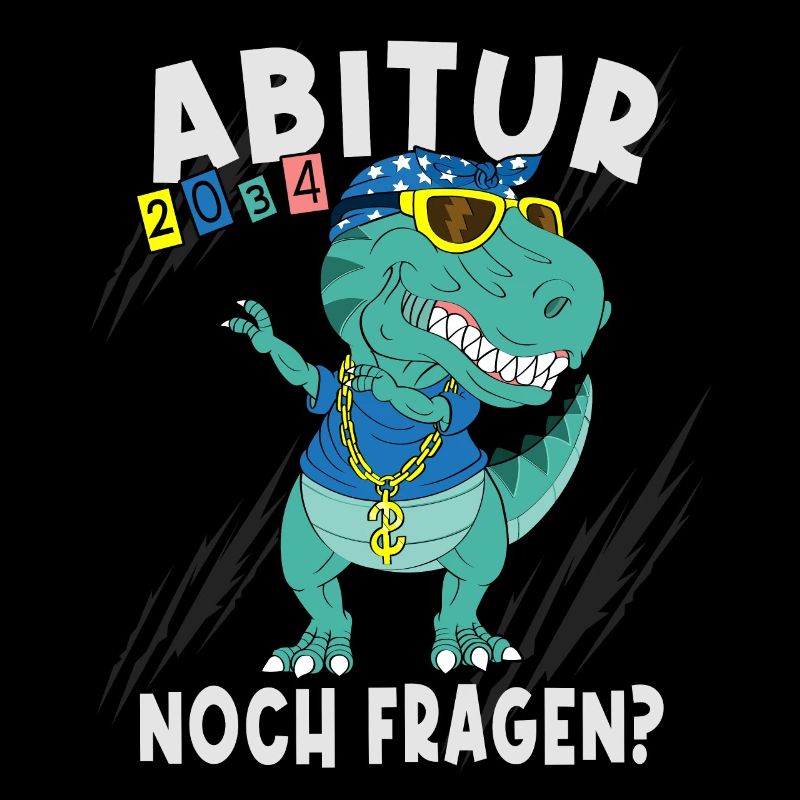 Einschulung Dinosaurier Abi 2034
