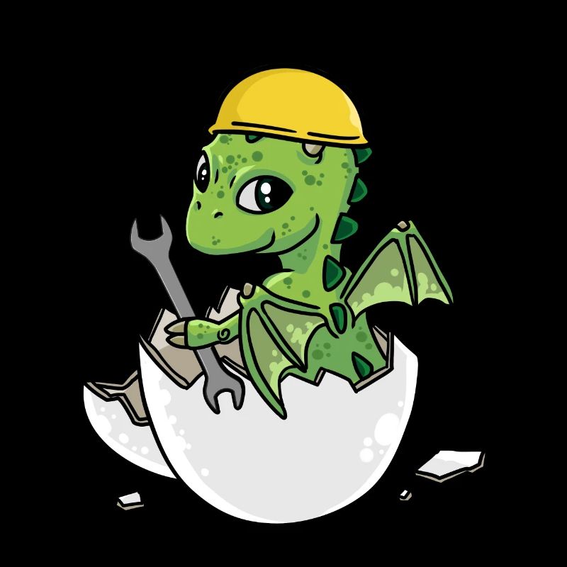 Dino Craftsman Eggshell Tool Car Workshop