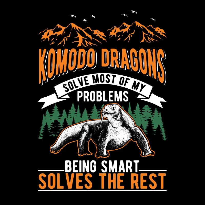Lézard moniteur dragon de Komodo