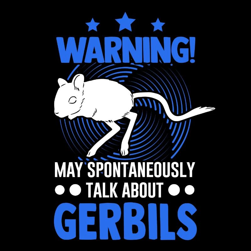 Warning Gerbil racing rat gerbil