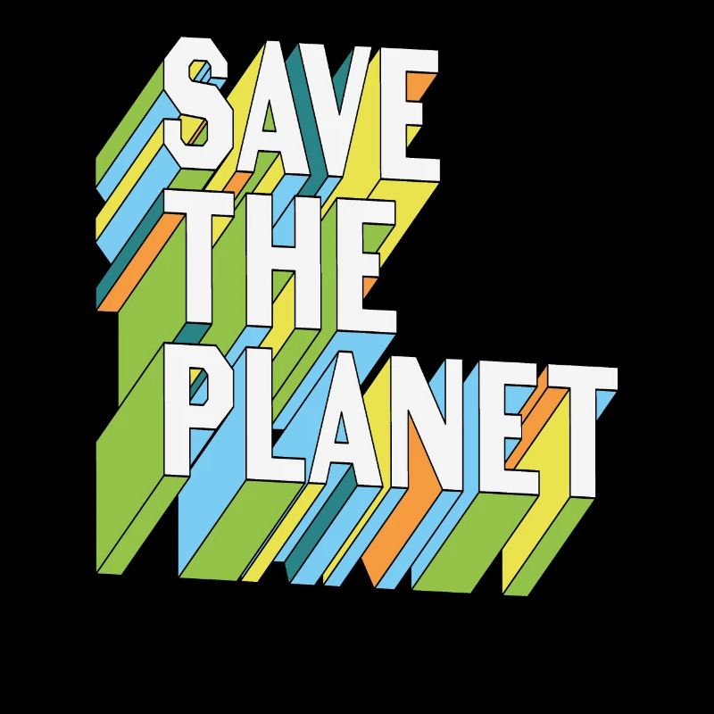 Save The Planet Earth Day Retro