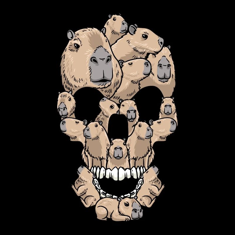 Capybara Skull Capybara