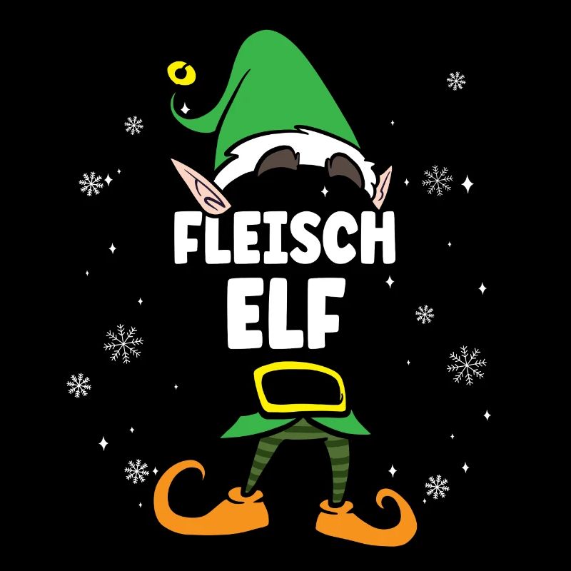 Fleisch Elf Partnerlook Weihnachten