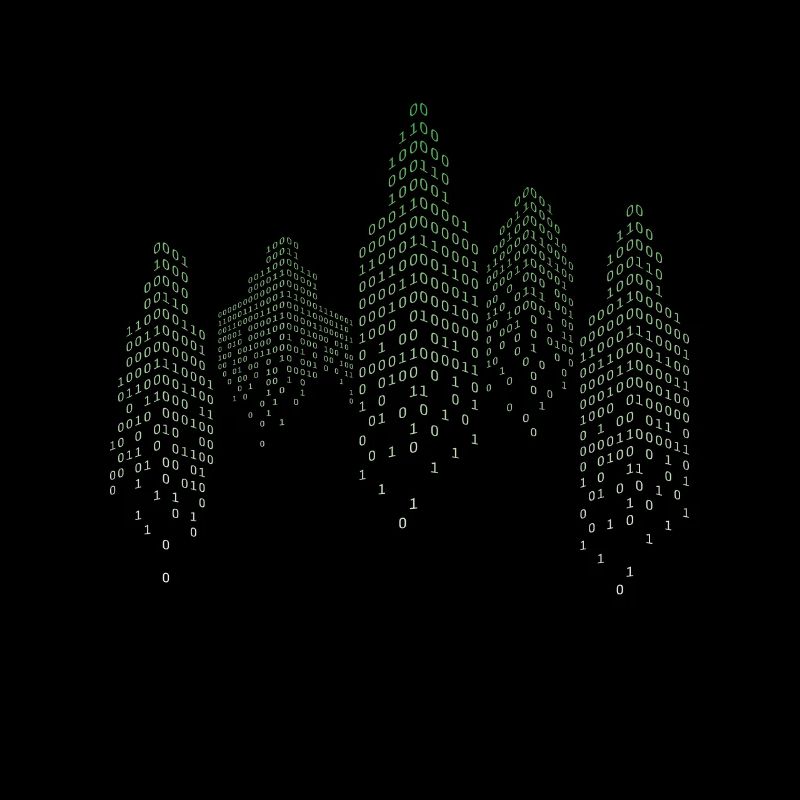 Binary City Computer Scientist Hack Coder