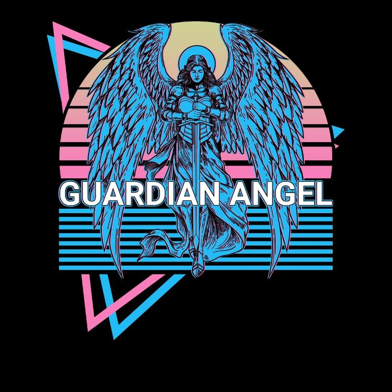 Guardian Angel Ancient Judaism Retro
