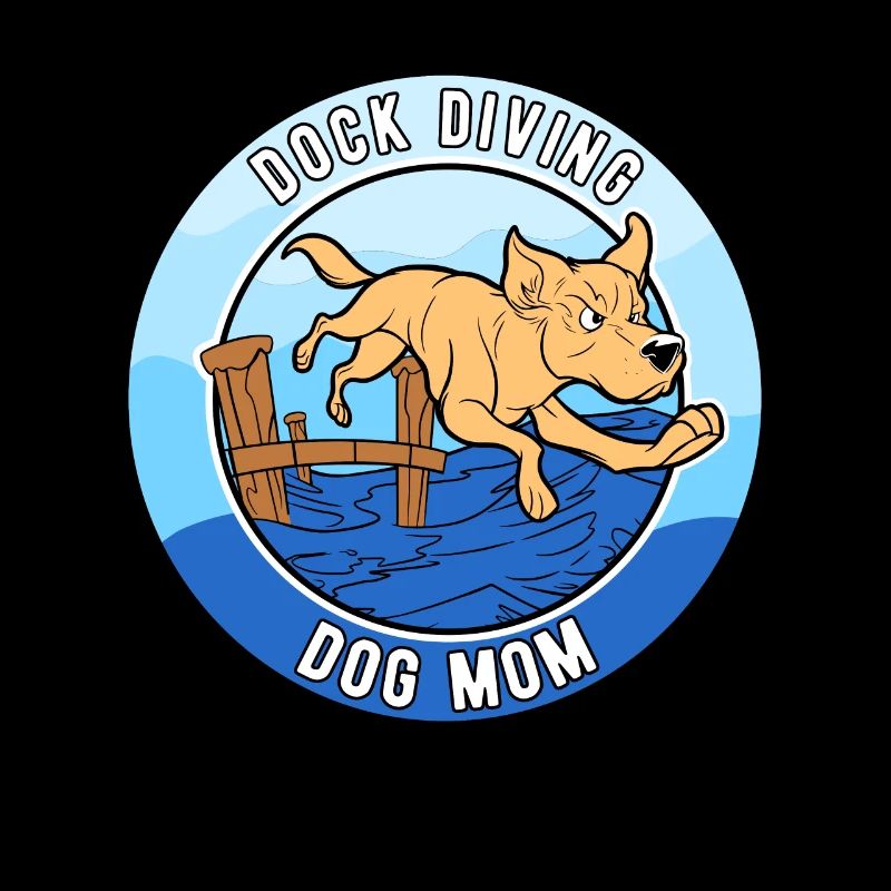 Dock Diving Dog Mom