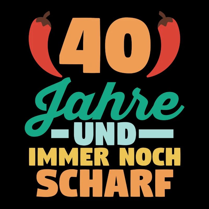 Vierzig Vierzigster 40 Jahre Geburtstag