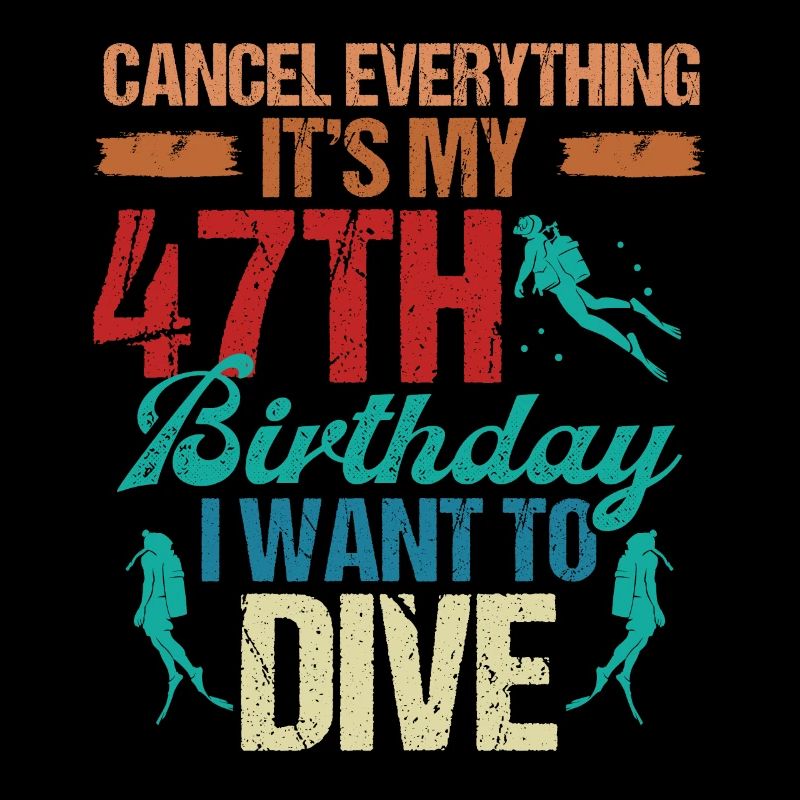 47 Year Old Scuba Diver Birthday Idea Snorkeling