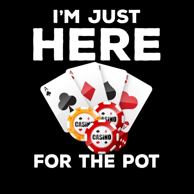 I'm here to win poker Texas Holdem