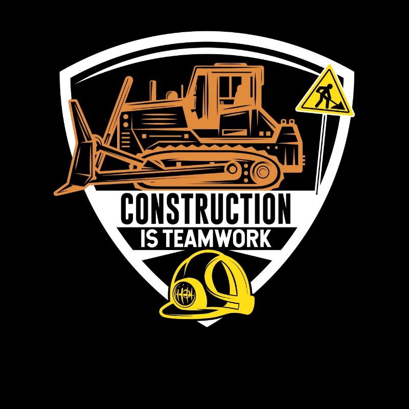 Construction work is teamwork Construction Teamwork Construction site