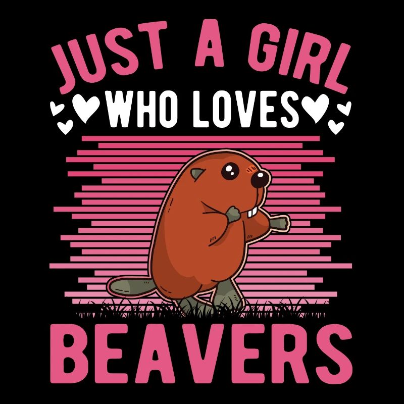 Biber Mädchen Biberdamm