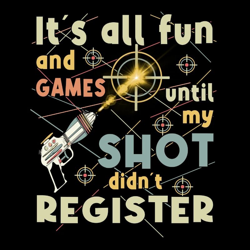 Cool laser tag player