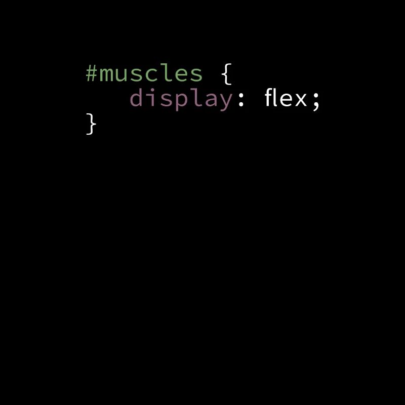 Funny CSS Muscles Flex GYM