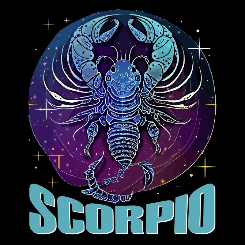 Scorpio Celestial Scorpion Zodiac Symbol Scorpius
