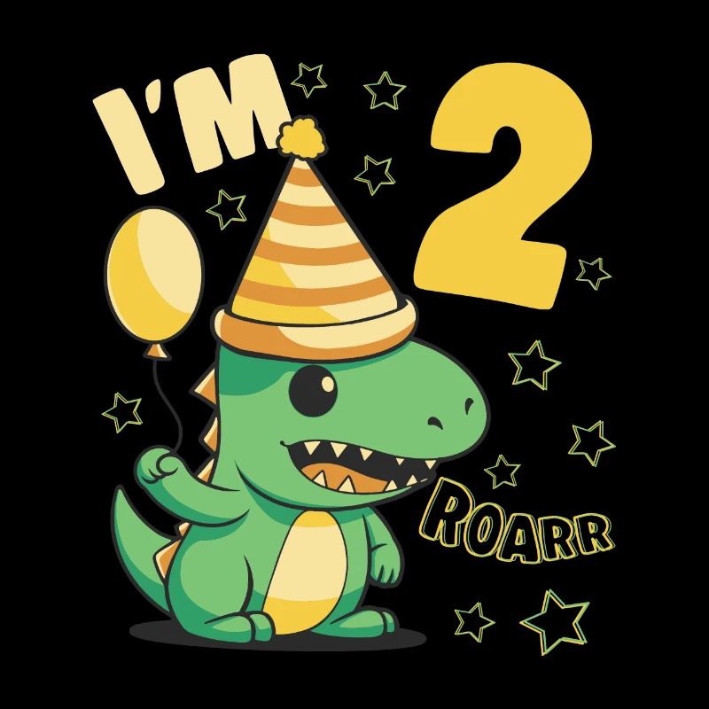 Dinosaur Birthday Party 2 Year Old Boy 2 Yrs Gift