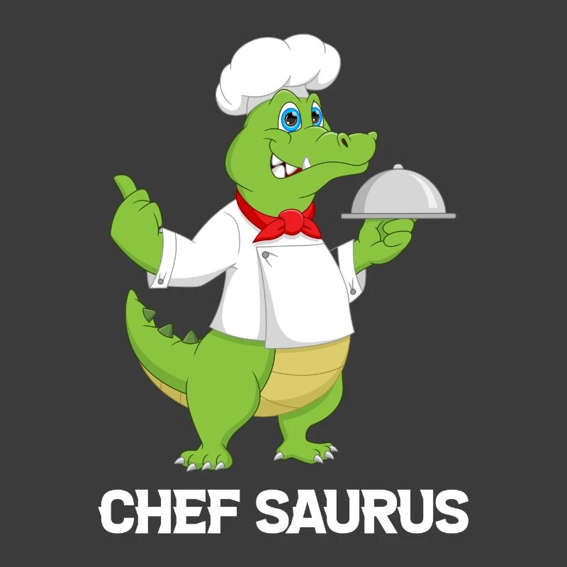 Chef Saurus Kitchen Cook Dinosaur Lover Kitchen Co