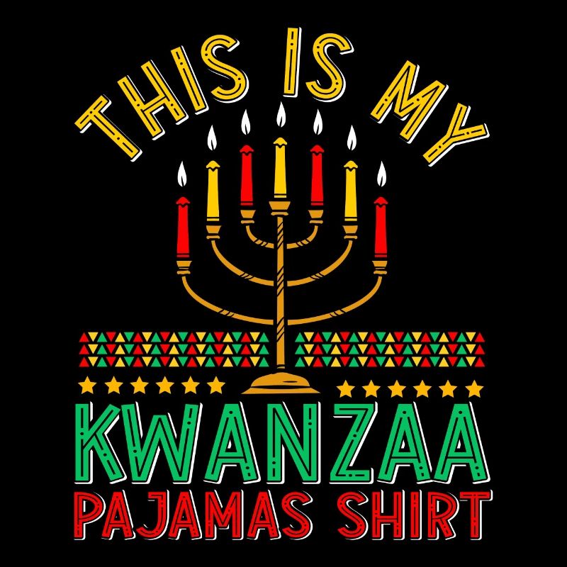Ceci est mon pyjama Kwanzaa