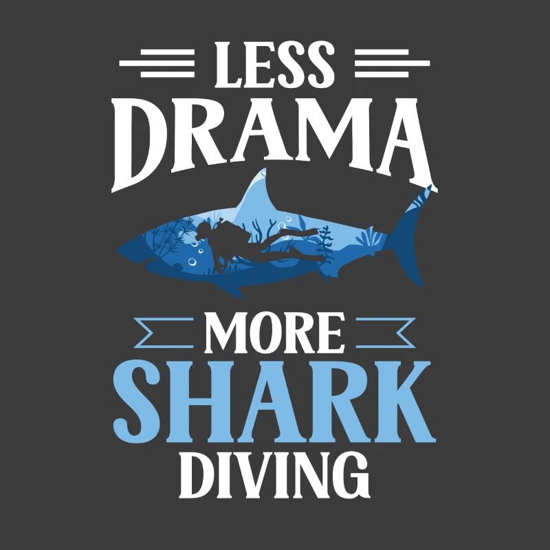 Moins de drame Plus de plongée avec les requins Plongée avec les requins