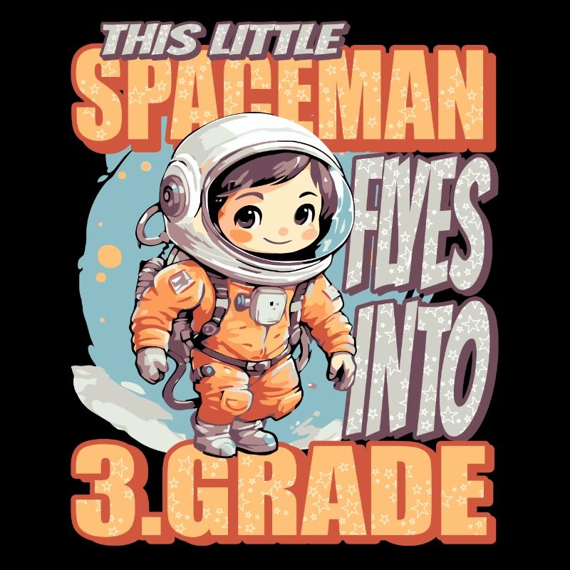 Ce petit astronaute vole dans le troisième
