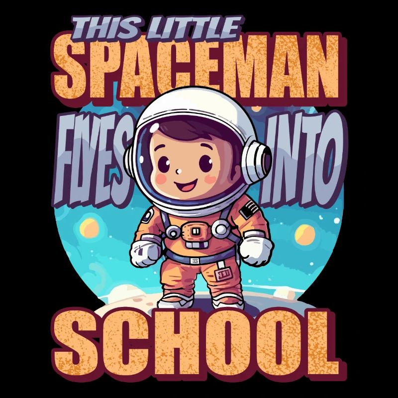 Ce petit astronaute s’envole pour l’école