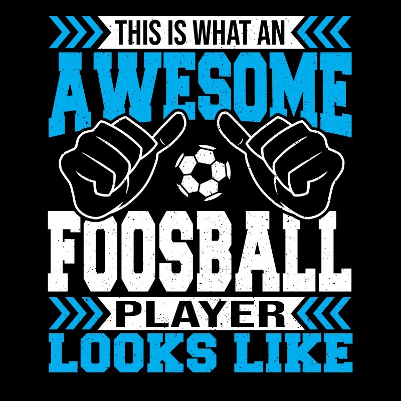 Table Soccer Player An Awesome Foosball Player Loo