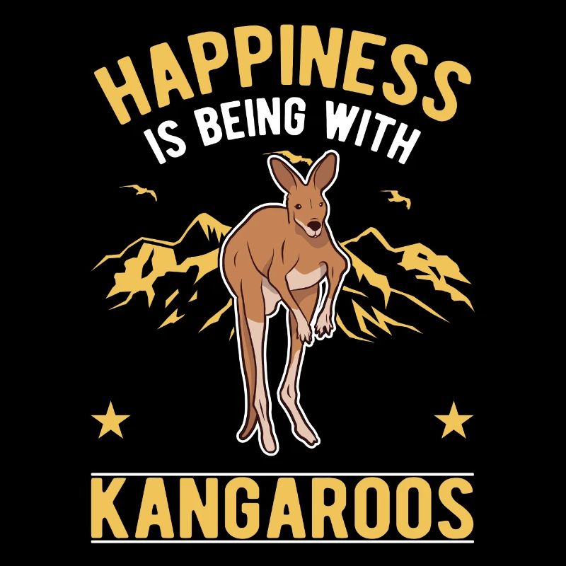 Känguru Glück Australisches Kangaroo