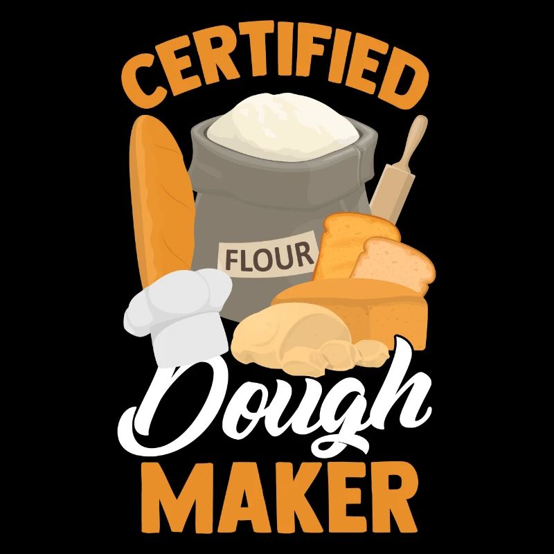 Funny Bread Baking Baker Flour
