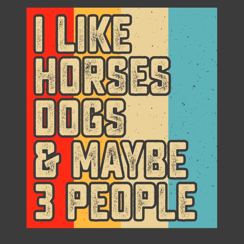 Pferde Hunde