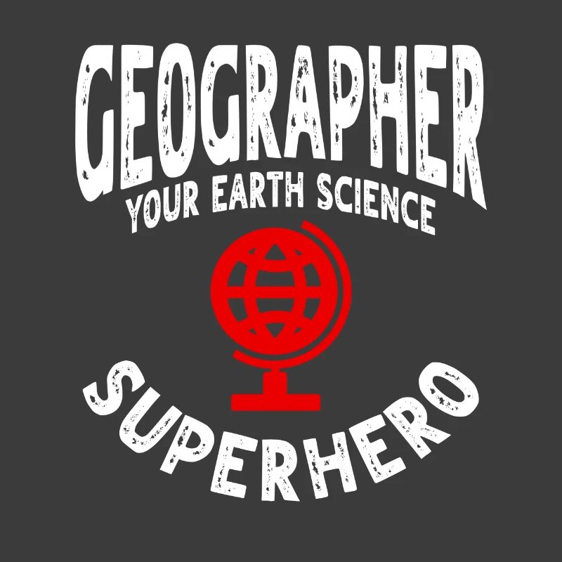 Conception de géographe drôle
