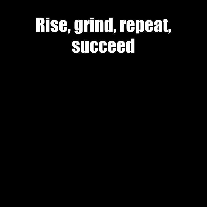 Fitness - Rise, grind, repeat, succeed