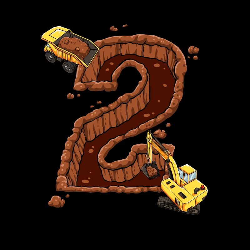 Machines de construction 2e anniversaire