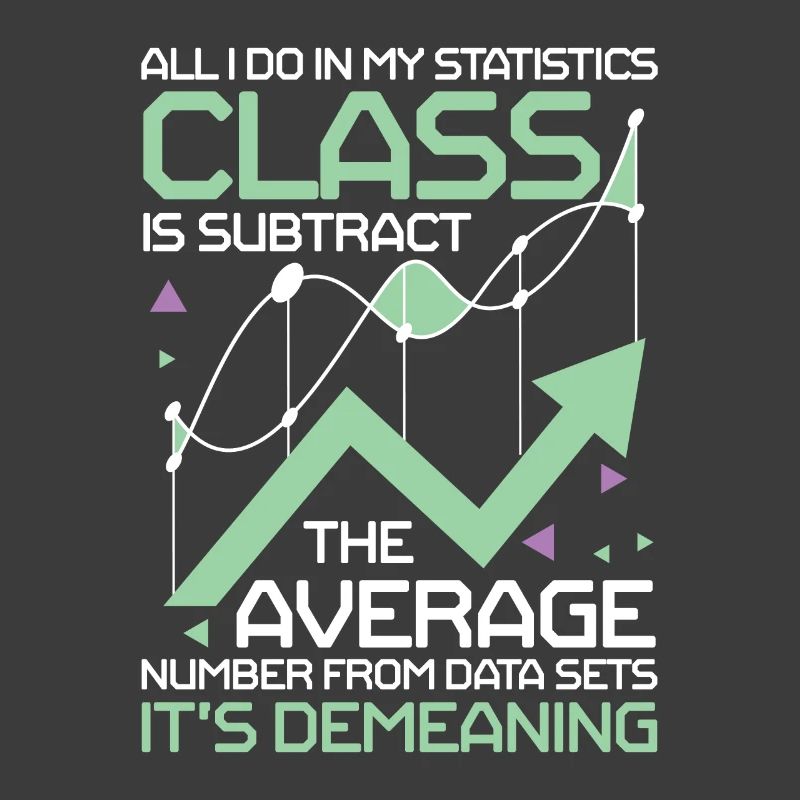 My Statistics Class Subtract The Average Number