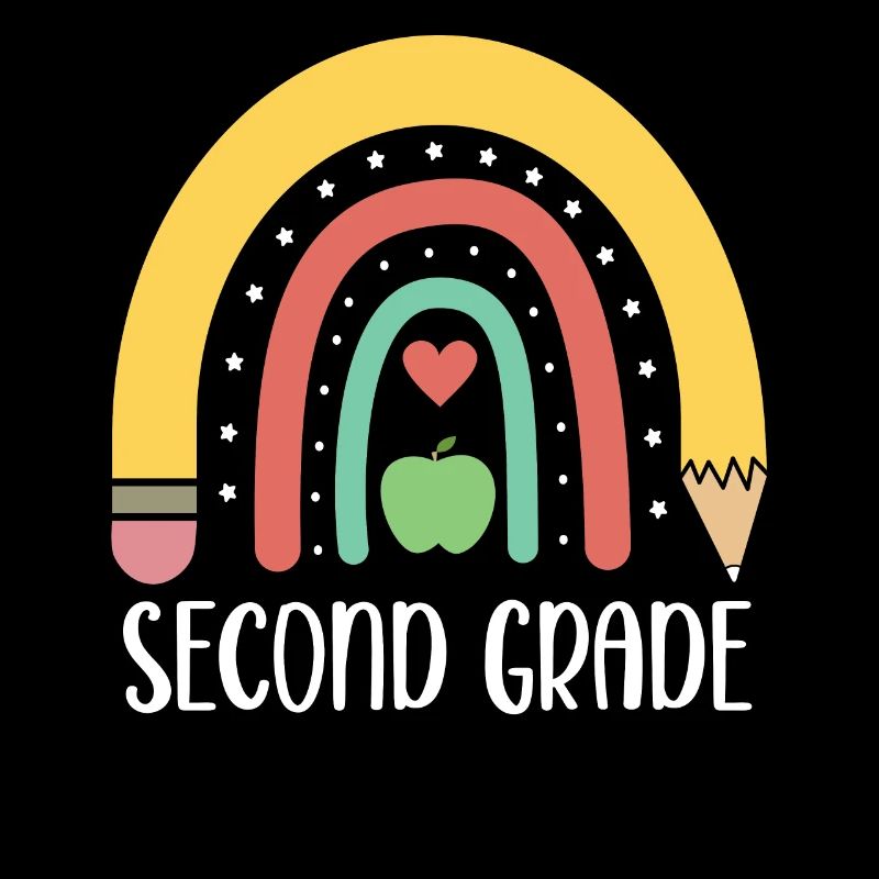 2nd Grade Rainbow Pencil School Elementary School
