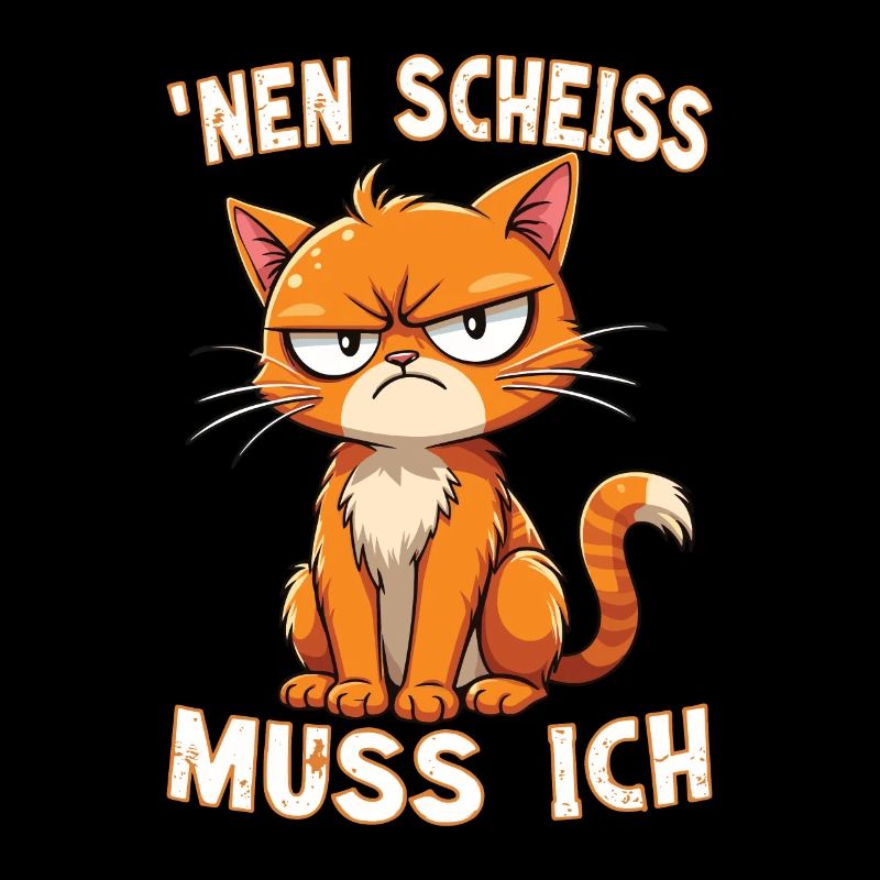 Nen Scheiss Muss Ich Katze