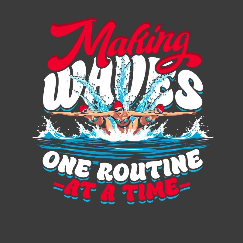 Synchronschwimmen Making Waves One Routine