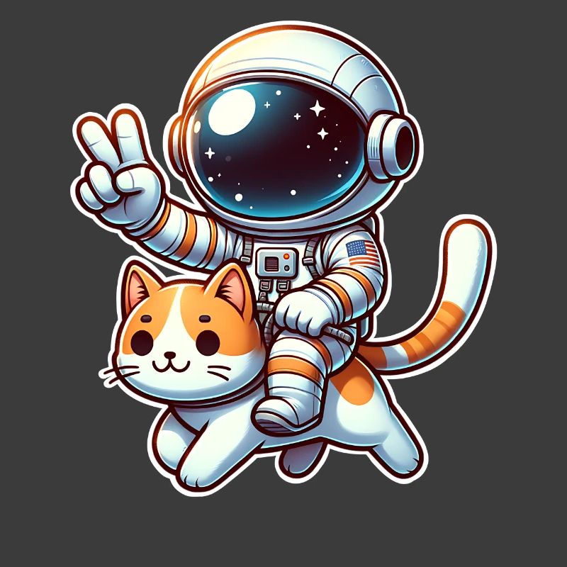 Astronaut Katze
