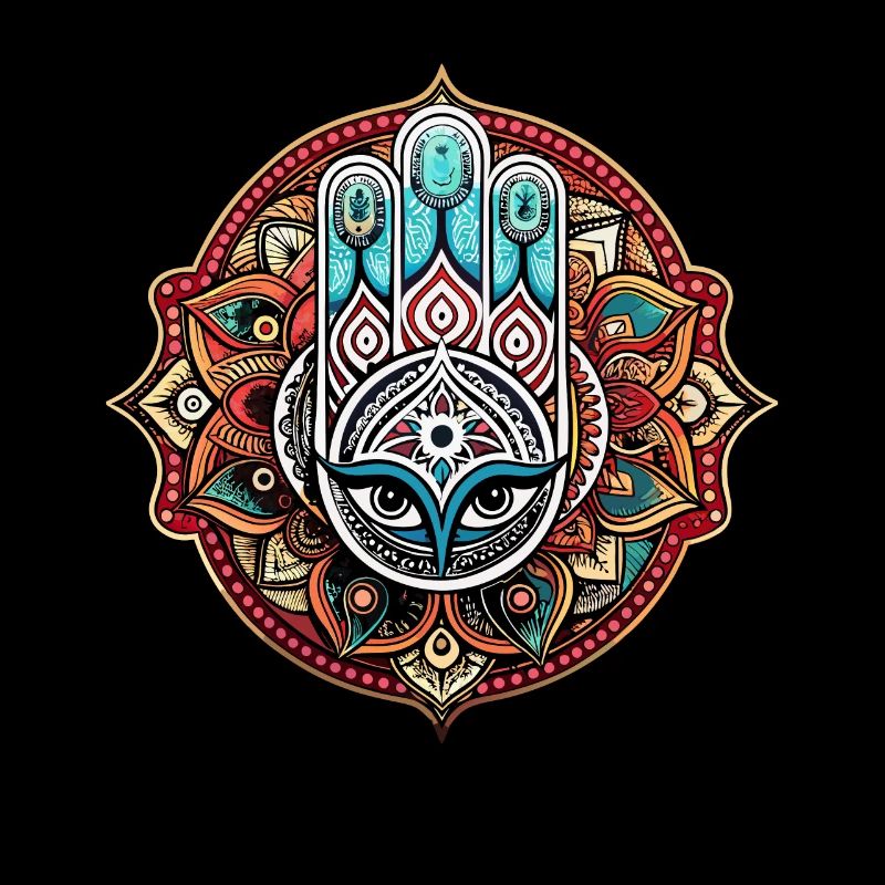 Hamsa - Hand of Fatima - Protection and Blessing